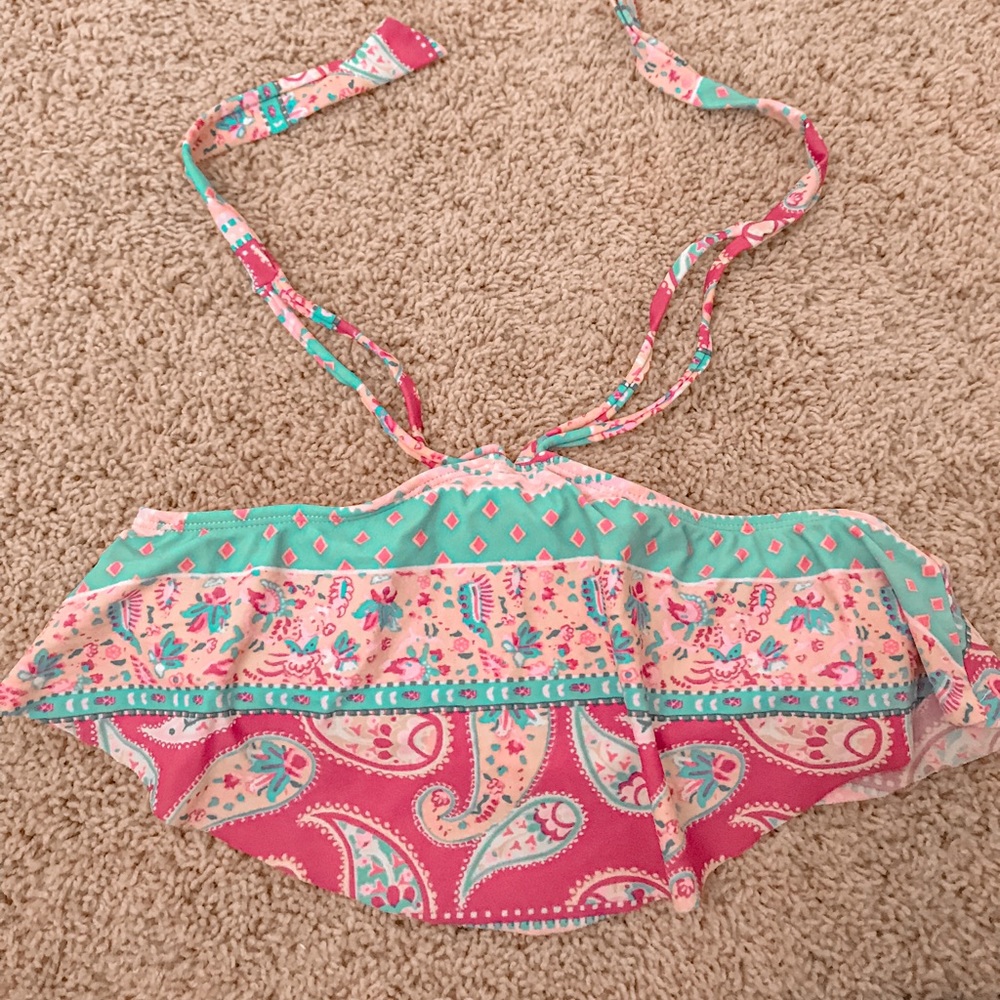 Super cute new patterned bikini top